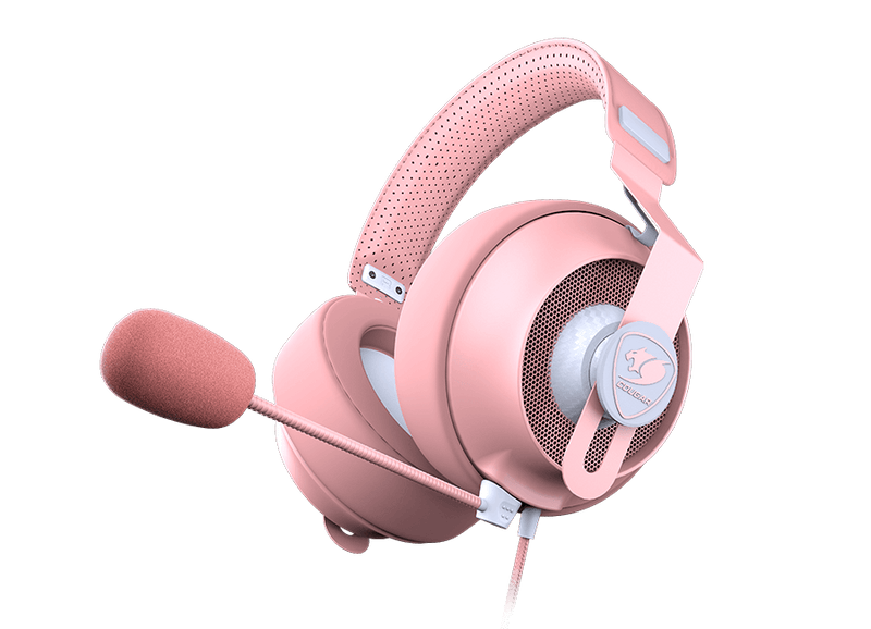 Cougar PHONTUM-S-PINK Headset 電競遊戲耳機麥克風 (粉紅色)