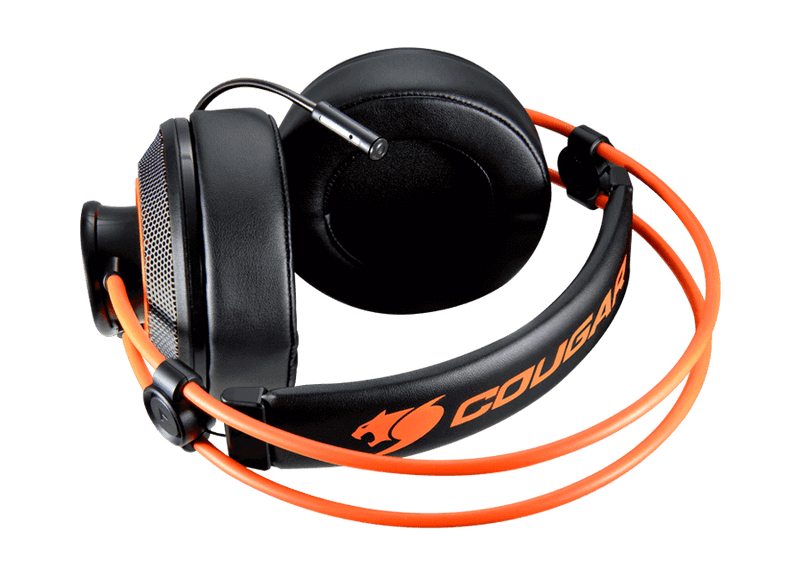 Cougar IMMERSA Headset 電競遊戲耳機麥克風 (黑紅色)
