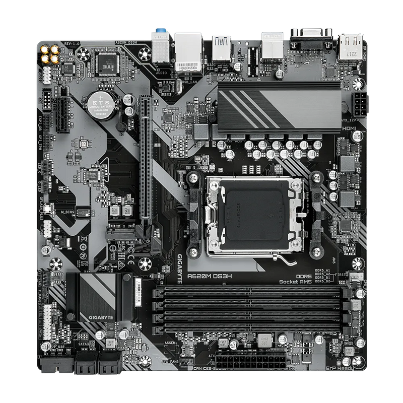 GIGABYTE A620M DS3H DDR5,Socket AM5 mATX Motherboard