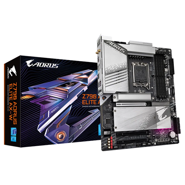 GIGABYTE Z790 AORUS ELITE AX-W WHITE EDITION DDR5,LGA 1700 ATX Motherboard