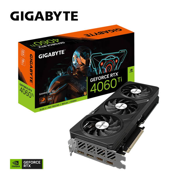 GIGABYTE GeForce RTX 4060 Ti GAMING OC 8GB GDDR6 GV-N406TGAMING OC-8GD