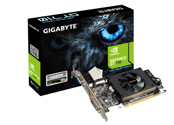 GIGABYTE GeForce GT 710 2GB DDR3 GV-N710D3-2GL
