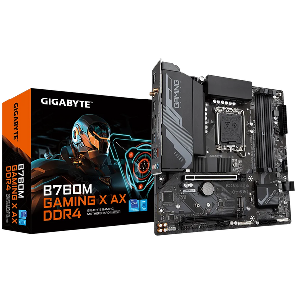 GIGABYTE B760M GAMING X AX DDR4,LGA 1700 mATX Motherboard