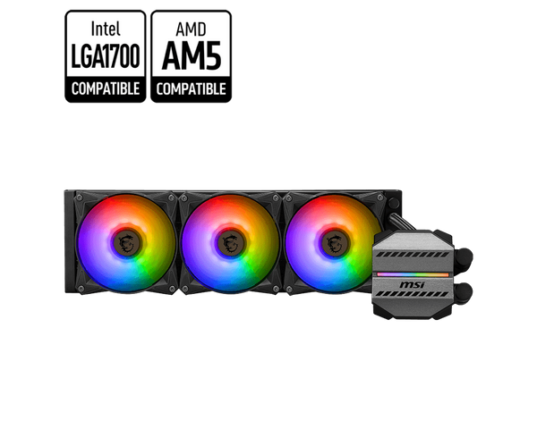 MSI MAG CORELIQUID M360 ARGB 360mm Liquid CPU Cooler (TH-MACL36M)