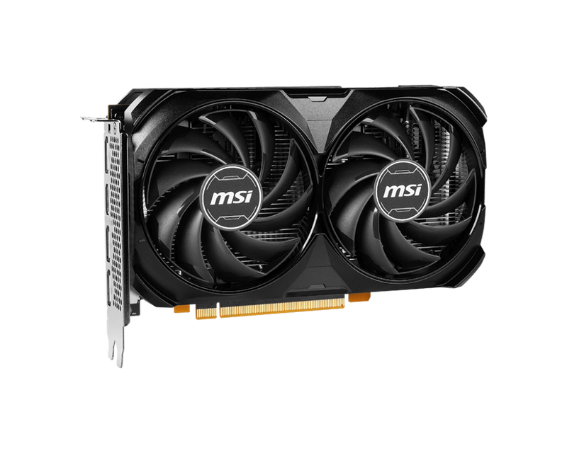 MSI GeForce RTX 4060 VENTUS 2X BLACK OC 8GB GDDR6 (DI-N4060V8)