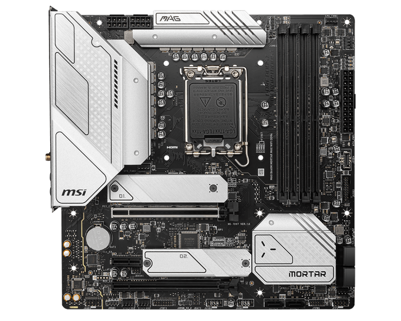 MSI MAG B660M MORTAR MAX WIFI DDR4,LGA 1700 mATX Motherboard