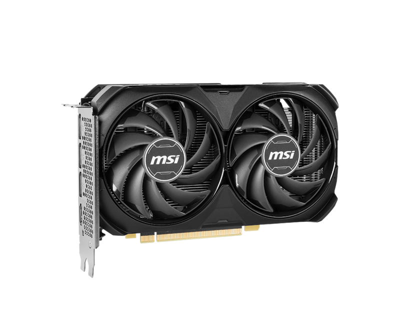 MSI GeForce RTX 4060 Ti VENTUS 2X BLACK OC 8GB GDDR6 (DI-N406TV8)