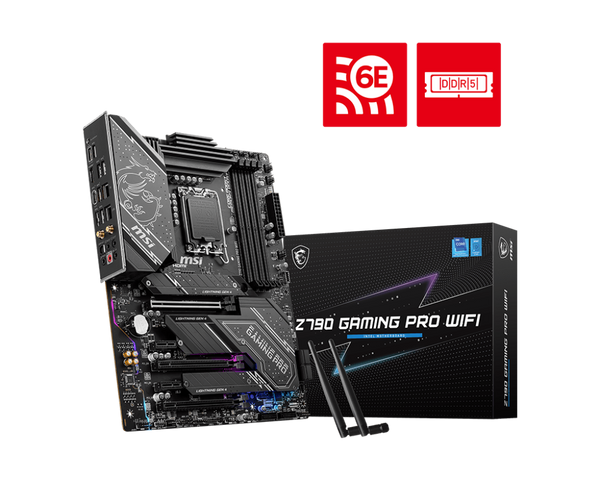 MSI Z790 GAMING PRO WIFI DDR5,LGA 1700 ATX Motherboard