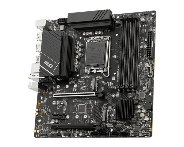 MSI PRO B760M-A WIFI DDR5,LGA 1700 mATX Motherboard