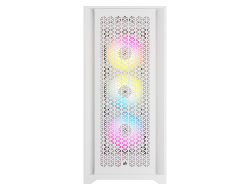 CORSAIR iCUE 5000D RGB AIRFLOW White 白色 Tempered Glass ATX Case CC-9011243-WW