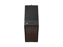 Fractal Design North Charcoal Black ATX Case with Walnut Wood Front and Mesh Side Panel FD-C-NOR1C-01