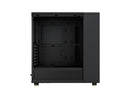 Fractal Design North Charcoal Black ATX Case with Walnut Wood Front and Mesh Side Panel FD-C-NOR1C-01