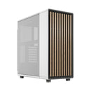 Fractal Design North Chalk White ATX Case with Oak Front and Mesh Side Panel FD-C-NOR1C-03