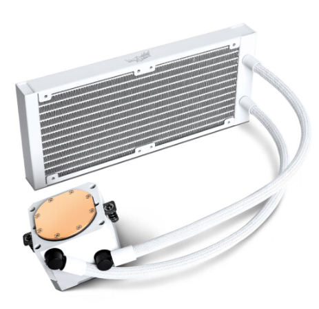 VALKYRIE E240 VALKYRIE WHITE 白色 ARGB with LCD Display 240mm Liquid CPU Cooler