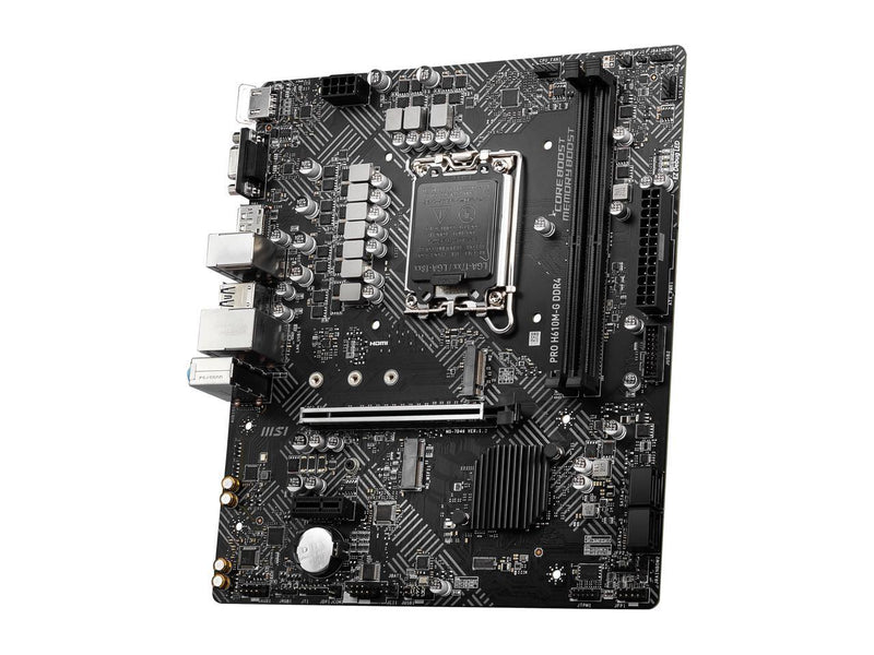 MSI PRO H610M-G DDR4,LGA 1700 mATX Motherboard