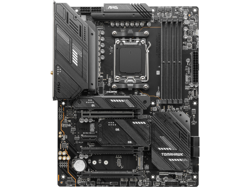 MSI MAG X670E TOMAHAWK WIFI DDR5,Socket AM5 ATX Motherboard