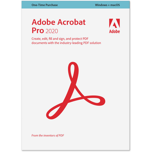 English Adobe Acrobat Professional 2020 for Windows/Mac BOX