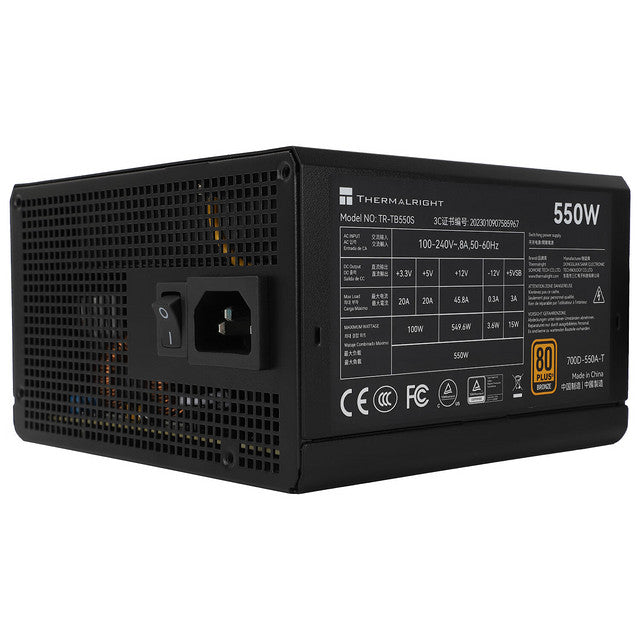 Thermalright 550W TB550S 80Plus Bronze Power Supply