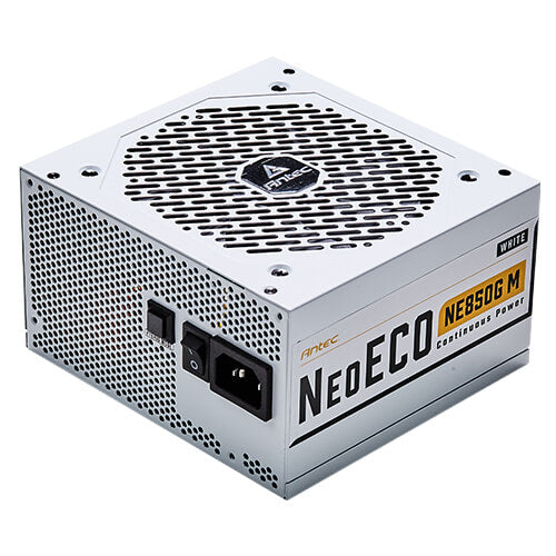 ANTEC 850W NeoECO 白色 80Plus Gold Full Modular Power Supply (NE850G-M-WHITE-GB)