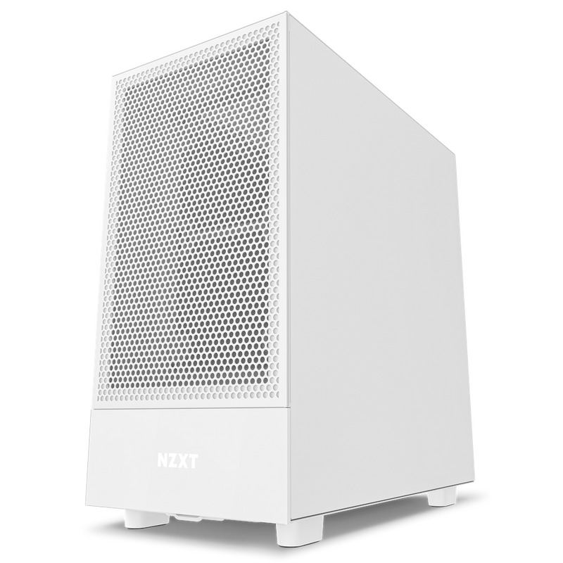 NZXT H5 FLOW Matte White 啞光白色 Tempered Glass ATX Case CM-H51FW-01