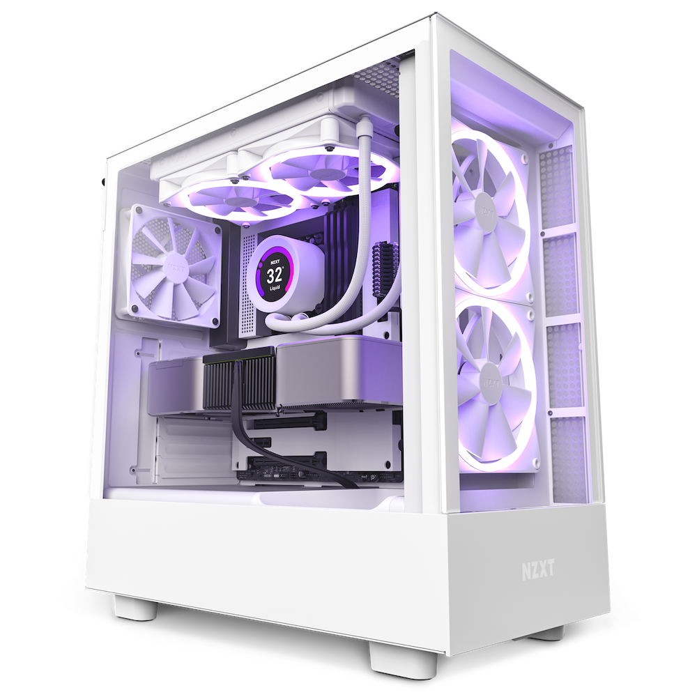 NZXT H5 ELITE Matte White 啞光白色 ARGB Tempered Glass ATX Case CC 
