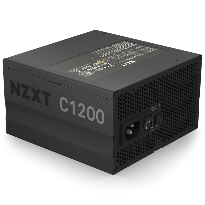 NZXT 1200W C1200 Gold ATX3.0 80Plus Gold Full Modular Power Supply (PA-2G1BB-UK)