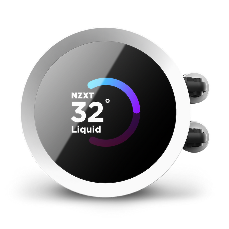 NZXT Kraken 360 RGB WHITE 白色 with LCD Display 360mm Liquid CPU Cooler RL-KR360-W1