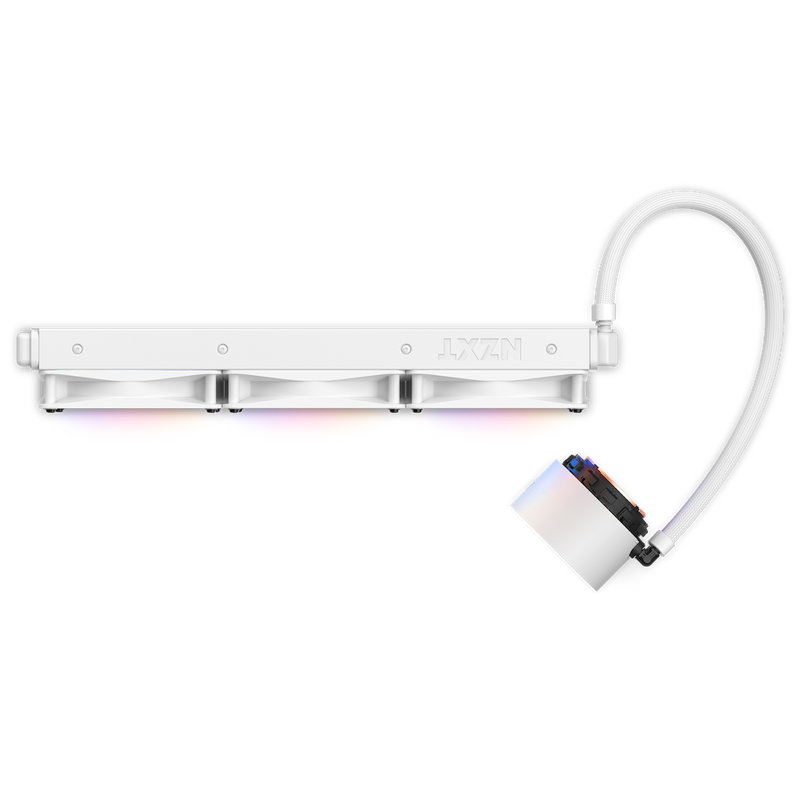 NZXT Kraken Elite 360 RGB WHITE 白色 with LCD Display 360mm Liquid CPU Cooler RL-KR36E-W1