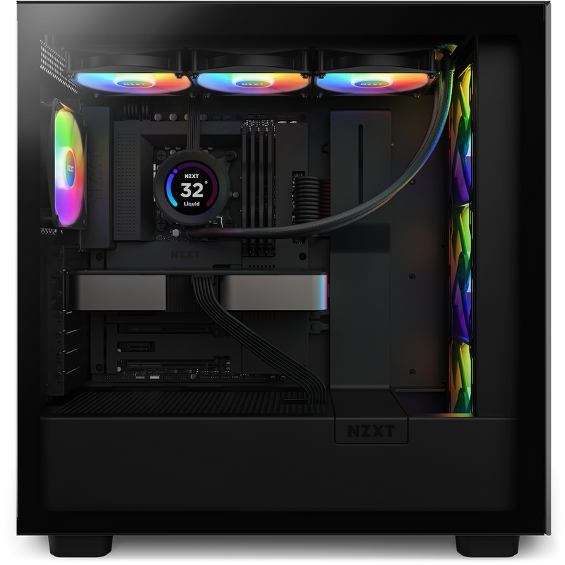 NZXT Kraken Elite 360 RGB with LCD Display 360mm Liquid CPU Cooler RL-KR36E-B1