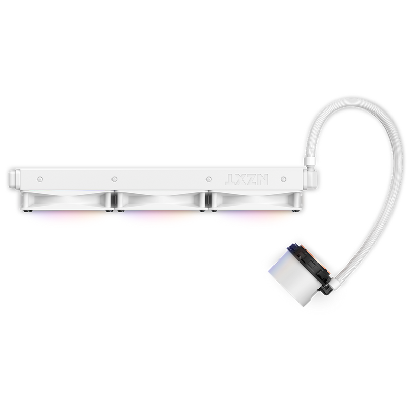 NZXT Kraken 360 RGB WHITE 白色 with LCD Display 360mm Liquid CPU Cooler RL-KR360-W1
