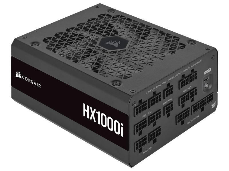CORSAIR 1000W HX1000I ATX3.0 80Plus Platinum Full Modular Ultra-Low Noise Platinum Power Supply (CP-9020259-UK)