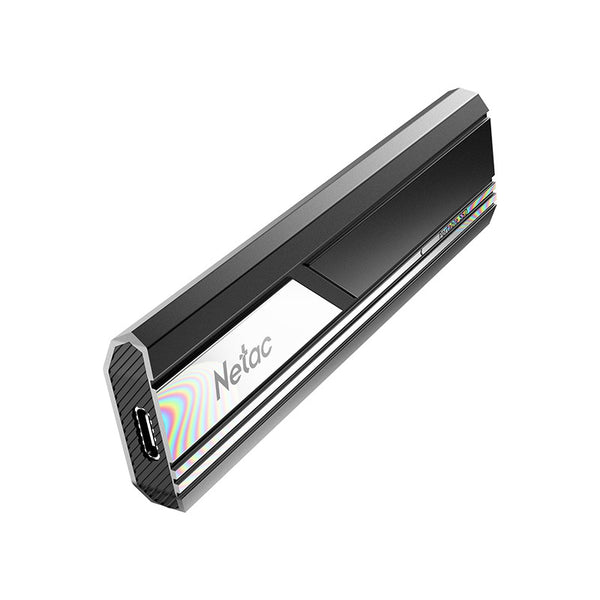 Netac 2TB ZX10 USB 3.2 Gen 2 Type-C Portable SSD NT01ZX10-002T-32BK