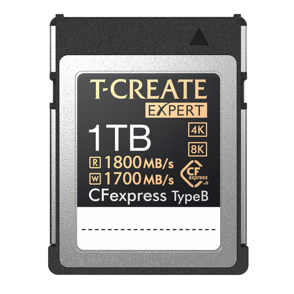 TEAMGROUP 1TB T-CREATE EXPERT CFexpress 2.0 Type B Memory Card TTCCFX1TCFX2B01