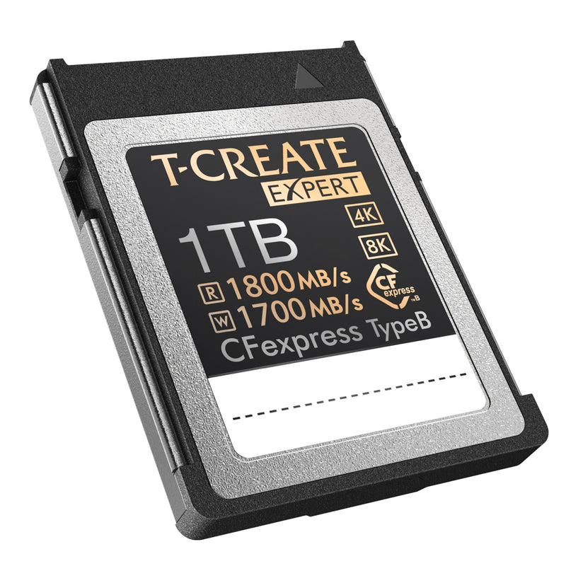TEAMGROUP 1TB T-CREATE EXPERT CFexpress 2.0 Type B Memory Card TTCCFX1TCFX2B01