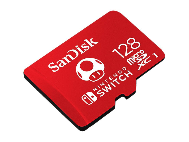 SanDisk 128GB for Nintendo Switch 100MB/s(R) 90MB/s(W) SDSQXAO-128G-GNCZN 772-4437