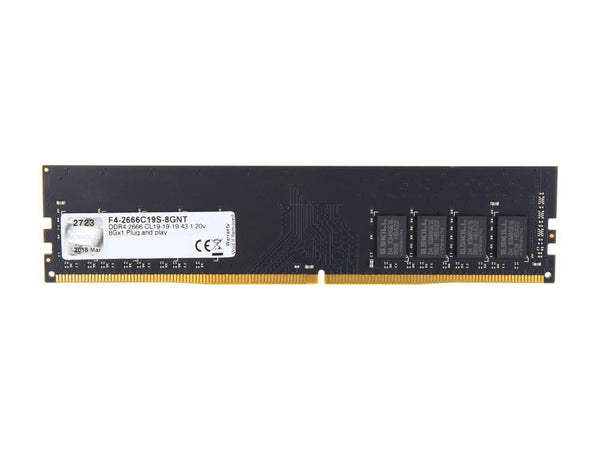 G.SKILL 8GB Value F4-2666C19S-8GNT DDR4 2666MHz Memory