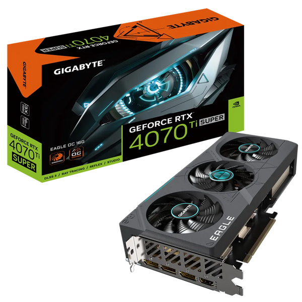 GIGABYTE GeForce RTX 4070 Ti Super EAGLE OC 16GB GDDR6X GV-N407TSEAGLE OC-16GD