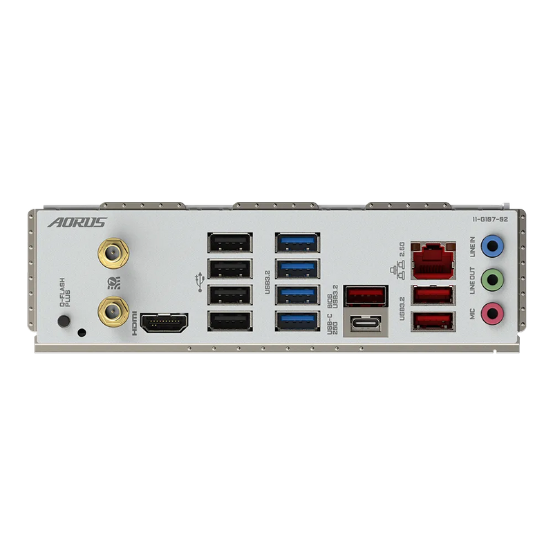 GIGABYTE X670E AORUS PRO X DDR5,Socket AM5,Wi-Fi 7 ATX Motherboard 白色主機板