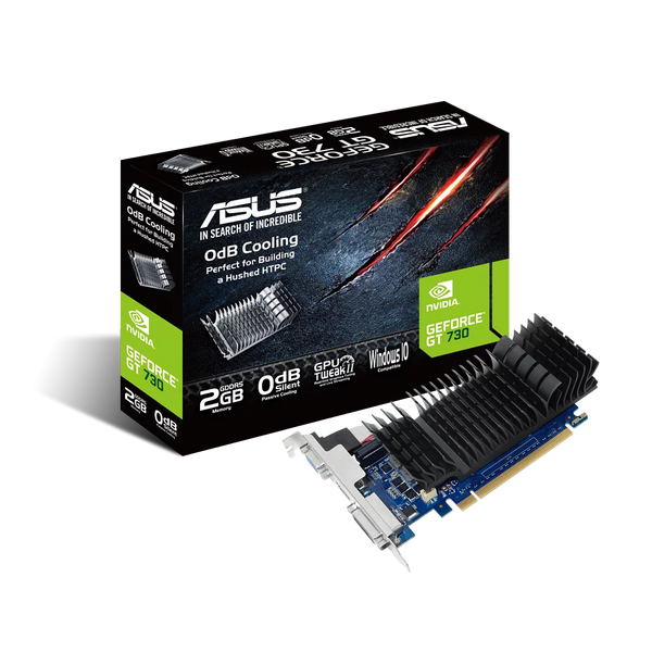 ASUS GeForce GT 730 2GB GDDR5 (DI-E730SM2)