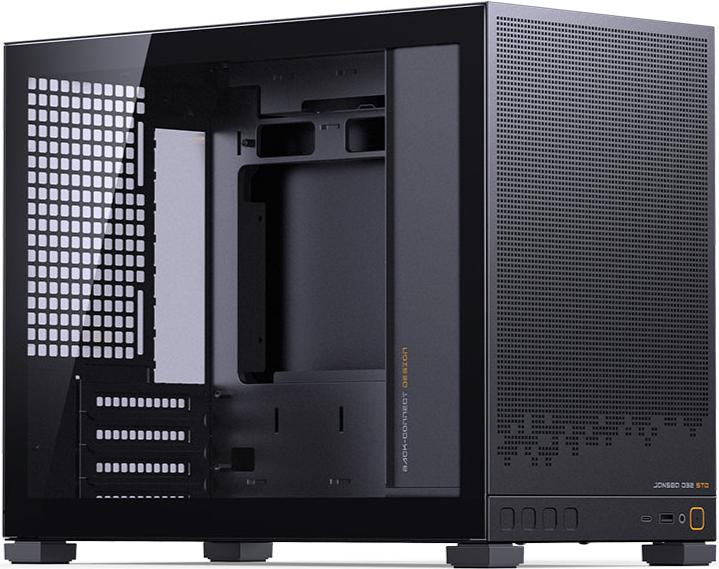 JONSBO D32 PRO Black 黑色Tempered Glass MATX Case