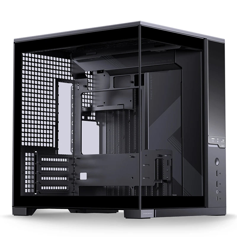 JONSBO D34 Black 黑色小型化桌面海景房MATX Case (JONSBO-D34-BK)