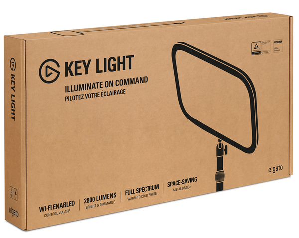 [最新產品] Elgato Key Light MK.2 - Supports 5GHz Wifi (CO-EL-KEY LIGHT MK.2)