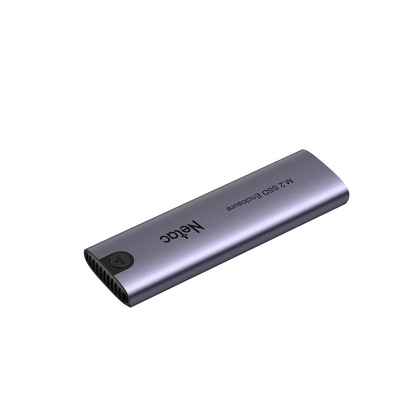 Netac WH51 M.2 NVMe/SATA to TypeC USB 3.1 Gen2 Aluminum External SSD Enclosure NT07WH51-32C2