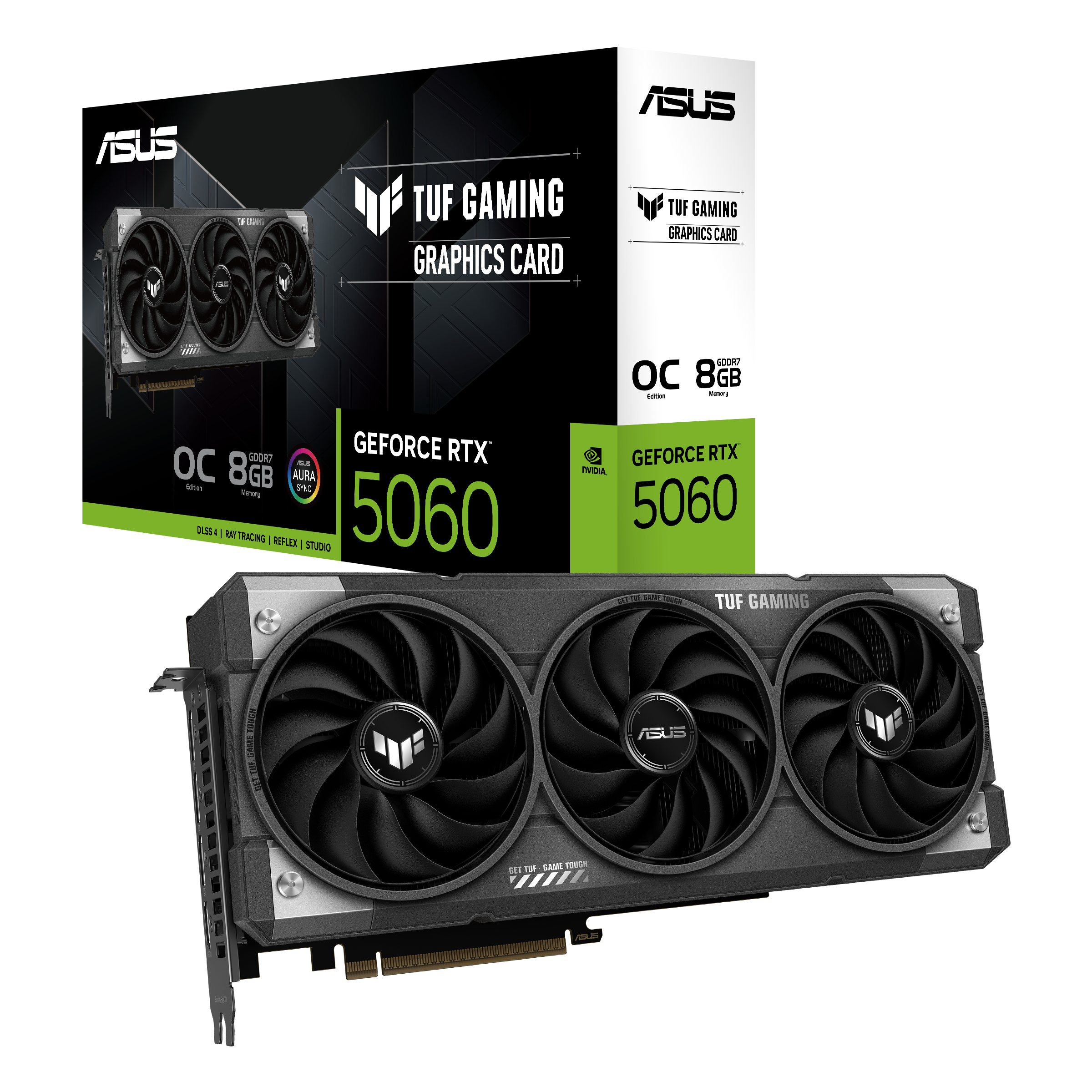 ASUS TUF GeForce Series RTX 5060 OC 8GB GDDR7 TUF-RTX5060-O8G-GAMING (
