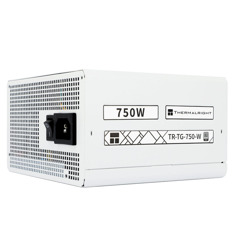 Thermalright 750W TG750 White 白色 PCIE 5.0 ATX 3.0 80Plus Gold Full Modular Power Supply (TR-TG750-W)