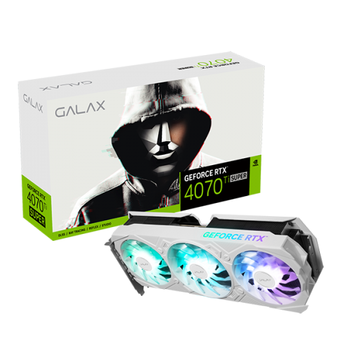 GALAX GeForce RTX 4070 Ti Super EX Gamer White 1-Click OC 12GB GDDR6X