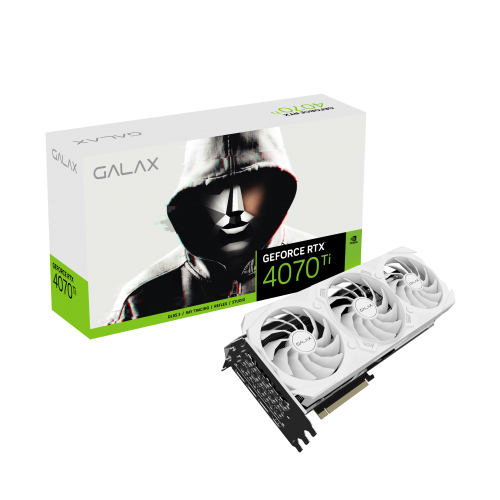 GALAX RTX 4070 Ti EX Gamer White V2 1-Click OC 12GB GDDR6X
