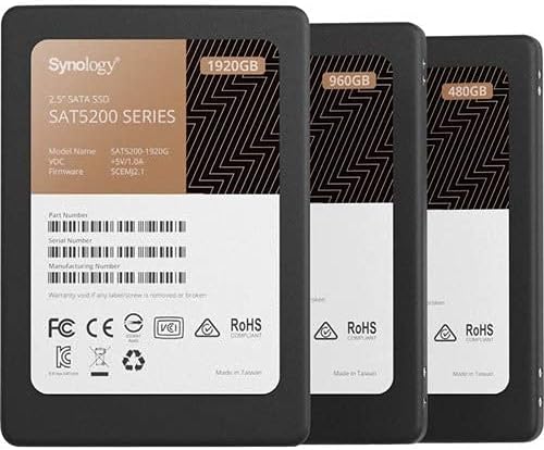 Synology 480GB SAT5200-480G 2.5" SATA 6Gb/s SSD