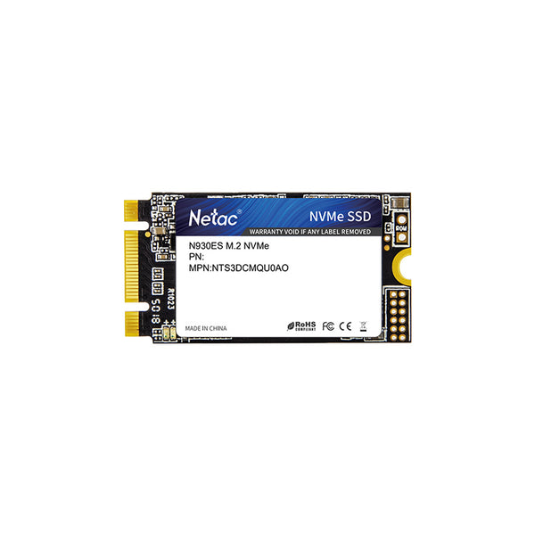 Netac 256GB N930ES M.2 2242 PCle Gen3 x2 NVMe SSD NT01N930ES-256G-E2X