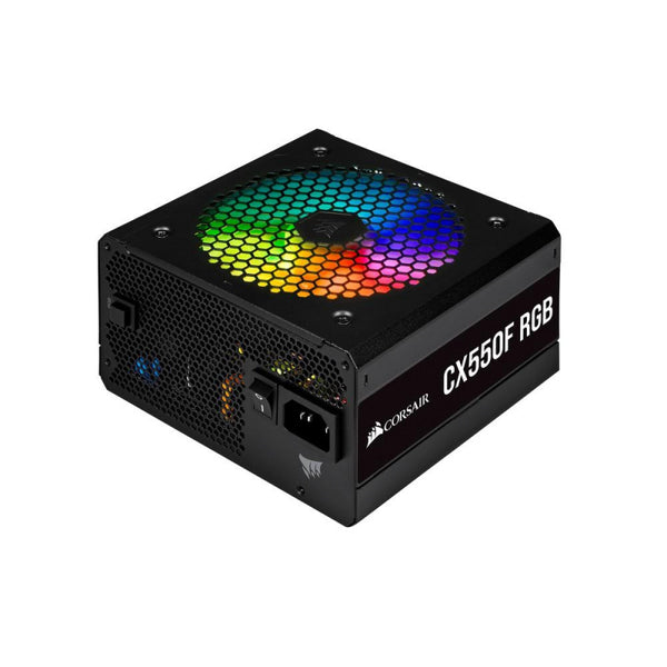 CORSAIR 550W CX550F-RGB Bronze Fully Modular RGB Power Supply (CP-9020216-UK)